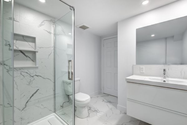 Basement Bathroom Installation in Redmond